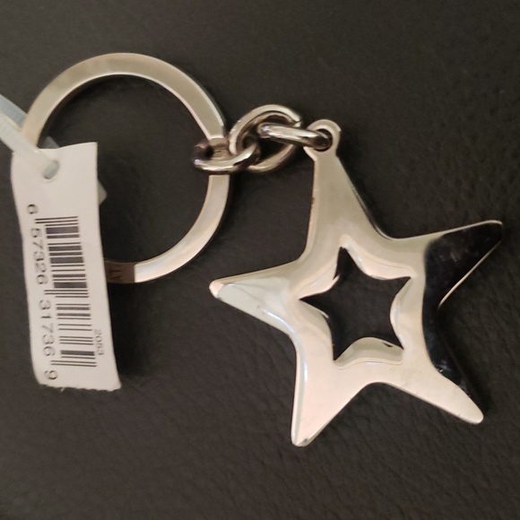 Coach White Star Keychain NWT🔥Rare🔥 - Picture 5 of 7